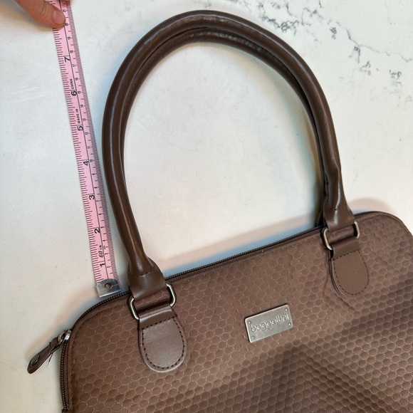 Baggallini Shoulder Bag - Beautiful Brown Color with Lots of Storage Space - Picture 11 of 16